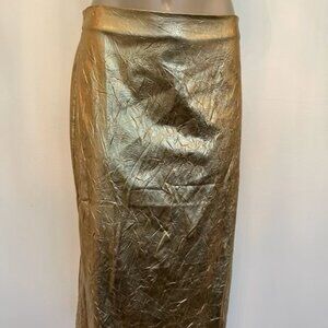 MICAS METALLIC SKIRT -SIZE L- POLYESTER